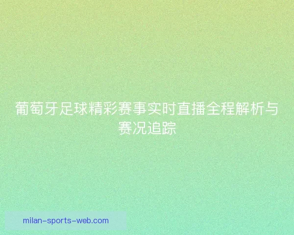 葡萄牙足球精彩赛事实时直播全程解析与赛况追踪